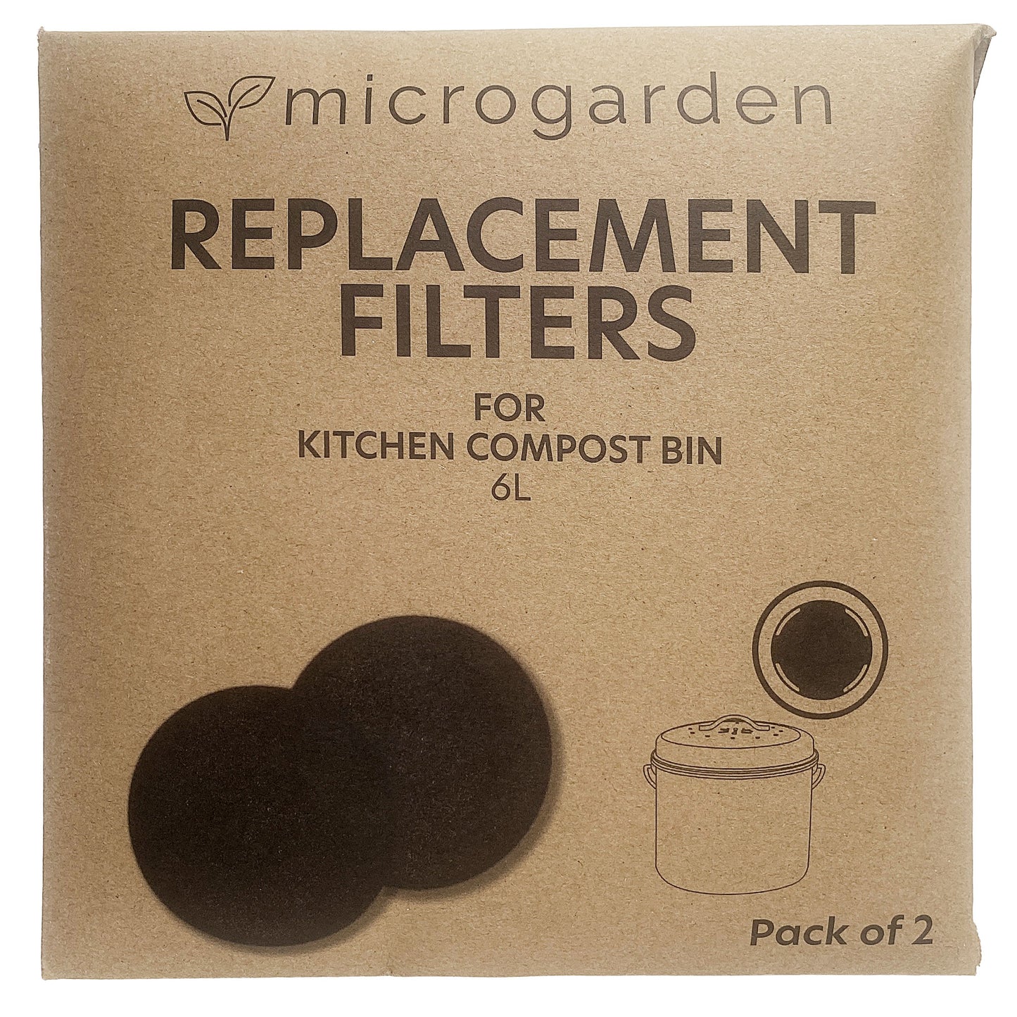 Compost Bin Filters 2 Pack