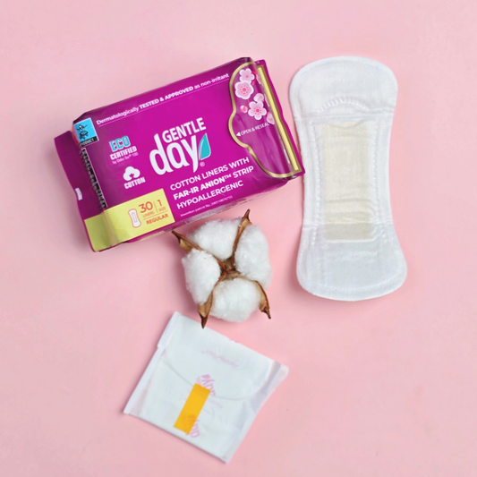 Gentle Day Organic Cotton Panty Liners 30