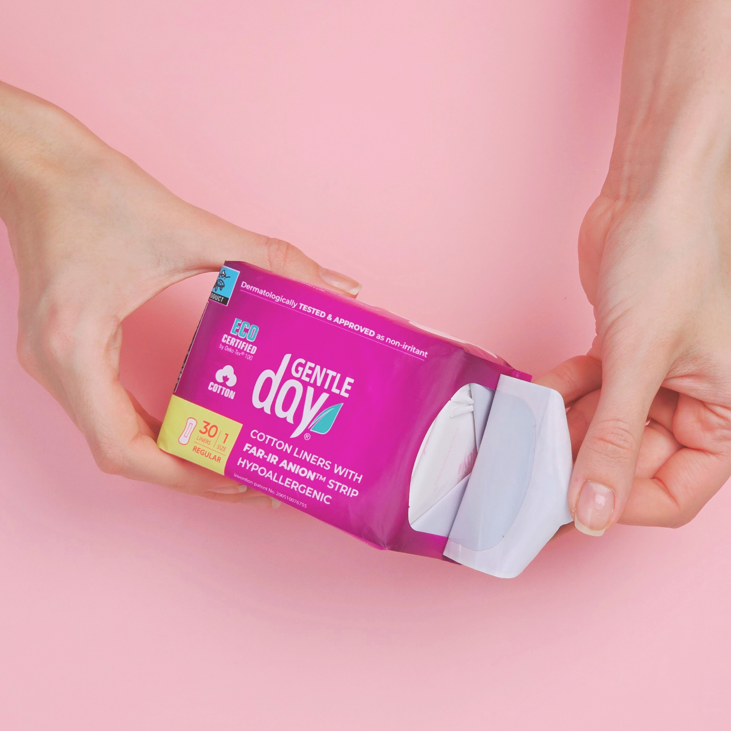 Gentle Day Organic Cotton Panty Liners 30