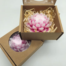 Load image into Gallery viewer, Lotus Large Candle - Fragranced - Various Colours
