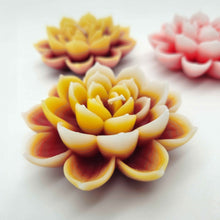 Load image into Gallery viewer, Lotus Medium Candle - Fragranced - Various Colours
