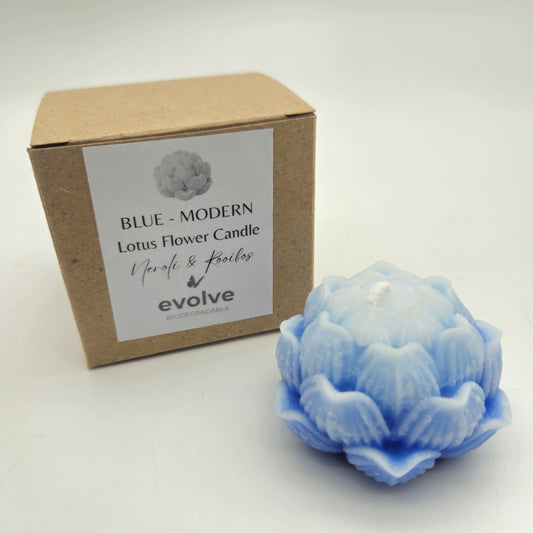 Lotus Modern Candle - Fragranced - Various Colours