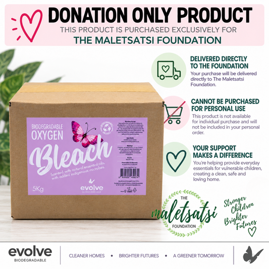 Evolve 5kg Oxygen Bleach Refill - Maletsatsi Foundation