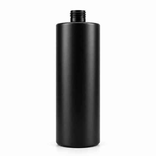 Evolve 500ml Black Plastic Bottle