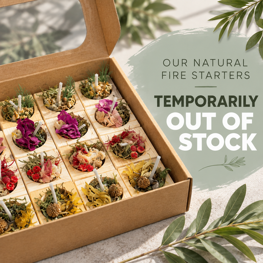 Natural Fire Starters (16 Pack)