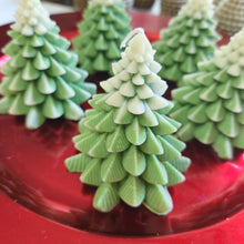 Load image into Gallery viewer, Evolve Soy Wax Christmas Tree Candle - Apple &amp; Cinnamon
