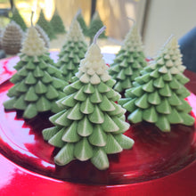 Load image into Gallery viewer, Evolve Soy Wax Christmas Tree Candle - Apple &amp; Cinnamon
