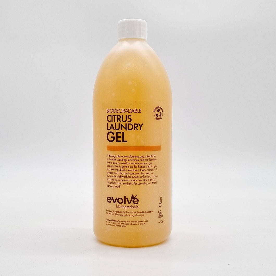 Evolve Citrus Laundry Gel 1L