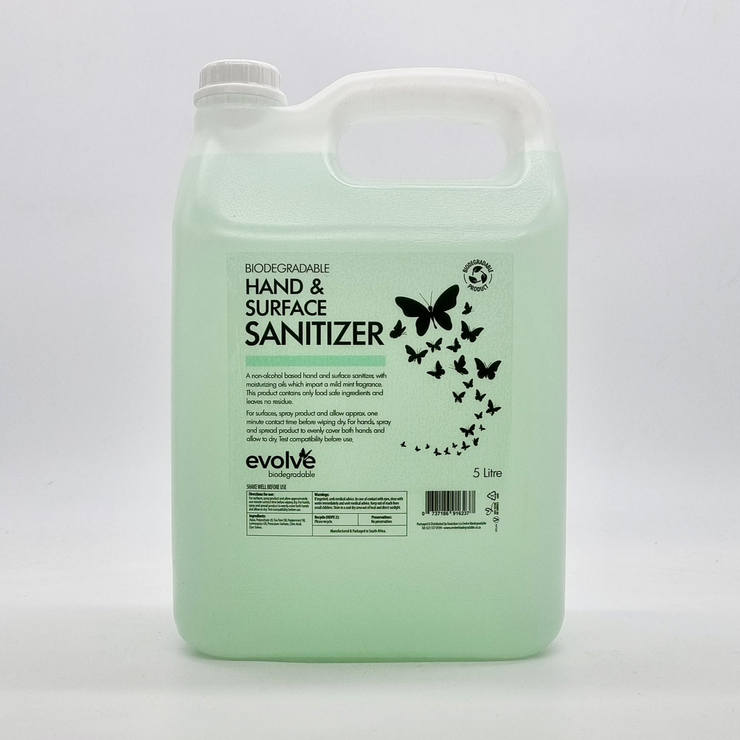 Evolve Hand & Surface Sanitizer 5L