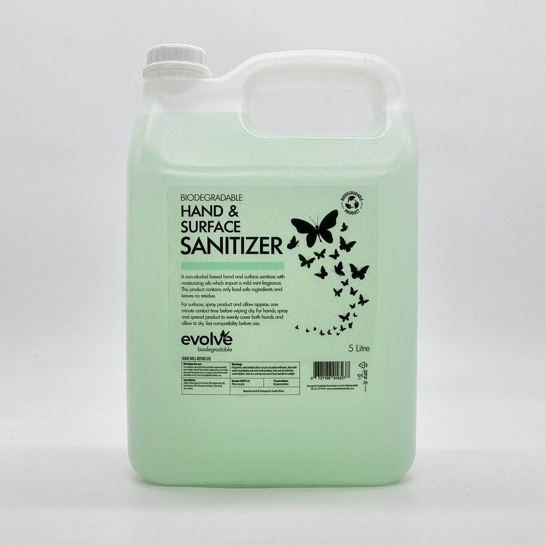 Evolve Hand & Surface Sanitizer 5L